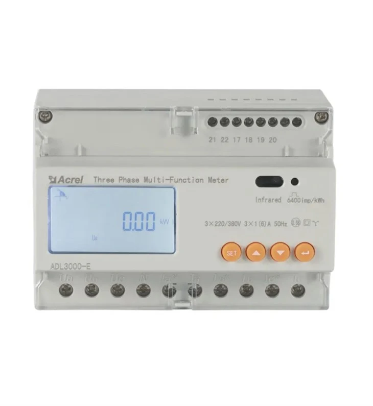 Kolmivaiheinen Din Rail Kwh-mittari
